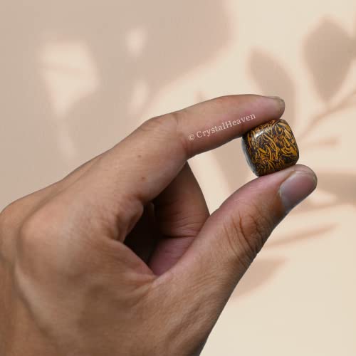 Image of Certified Mariyam Healing Tumbled Stone, Natural Polished Crystals For Diy Crafts, Manifestation, Meditation, Pooja Feng Shui And Reiki Healing (30 Grams)