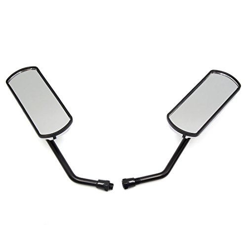 Sourcingmap 2pz Cromatura nera rettangolo