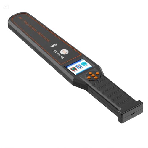 Detector de micrófonos con gráficos de potencia y batería de 1100 mAh