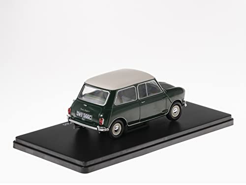 OPO 10 - Collectible miniature car 1/24 compatible with AUSTIN MINI COOPER S - 1965 - VC007, Metallic - Image 4