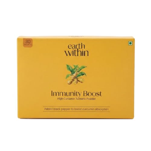 Immunity Boost Turmeric Curcumin Drink Mix | Black Pepper Piperin...