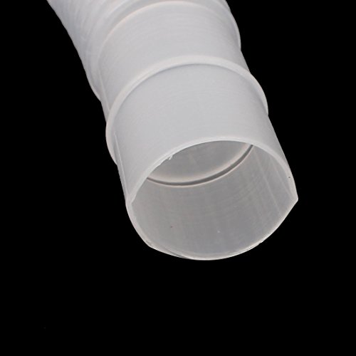 Sourcingmap 17mm Dia Air Conditioner Dishwasher Drain Hose Water Pipe Extension 94cm Length, White - Image 2
