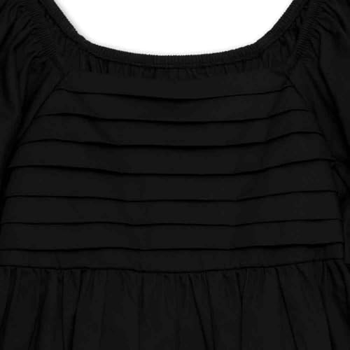 Speechless Girls' Puff Sleeve Pleated Bodice Party Dress4