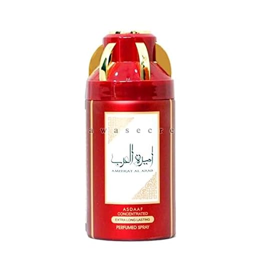 Perfume Spray Corporal Extra Longa Duração Ameerat Al Arab Asdaaf - Árabe Feminino 250ml