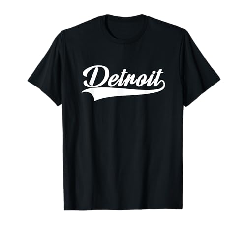 DETROIT - Throwback Design - Classic T-Shirt