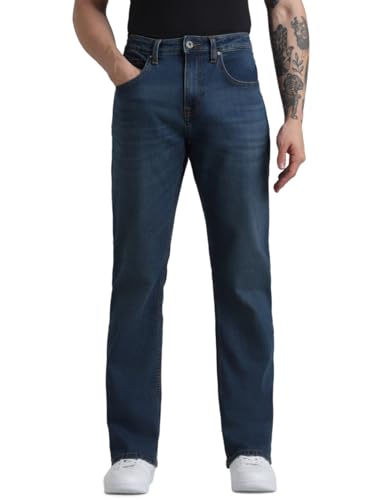 Image of Jack & Jones Men Loose Low Rise Light Fade Jeans