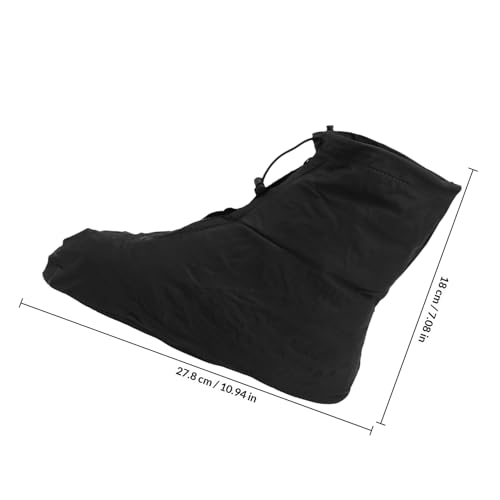 Cubres zapatos impermeables Mikinona Talla L Negro miniatura 2