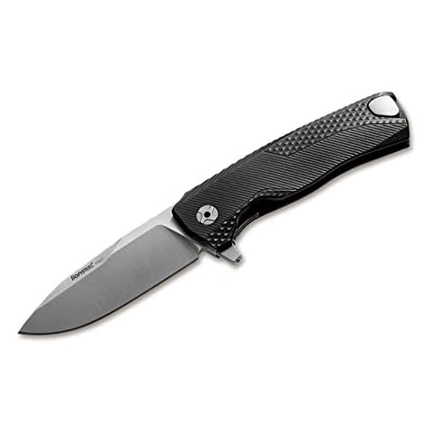 LionSteel 01LS139 Taschenmesser ROK Aluminium Schwarz Satin Cover