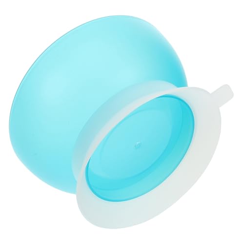 BESTYASH Elderly Soup Bowls Spill Proof Non-Skid Suction Base Adaptive Round Dish for Disabled