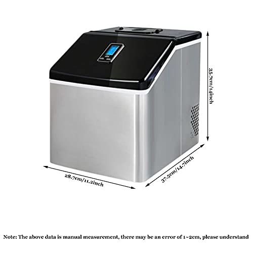 Fabricadora de hielo eléctrica acero inoxidable 25 kg/día miniatura 7