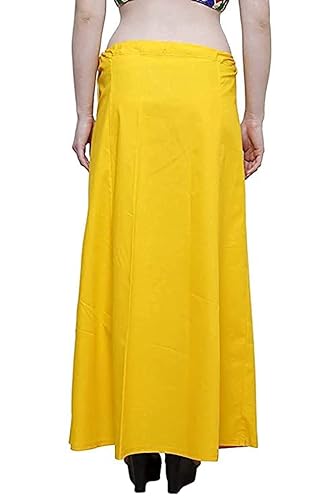 Image of CITIX Pure Cotton Petticoat for Woman Saree | Adujastable Drawstring Waist