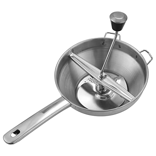 Kueohse Molino de alimentos rotativo de acero inoxidable perfecto para hacer puré o sopas de verduras Tomates Creativos Dispositivos de cocina para el hogar