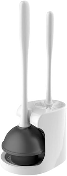 Toilet Brush Toilet Brush Holder Bathroom Long Handle Toilet Cleaning Brush Household Two-in-one Toilet Bowl Brush 360° No Dead Angle Cleaning Brushs Set Cleaning Brush