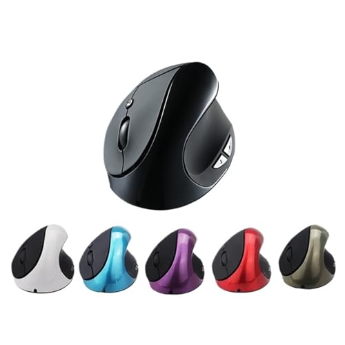 Ratón vertical ergonómico inalámbrico recargable con tres niveles de DPI para PC 2