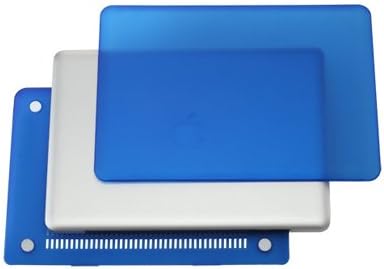 TOP CASE - 2 in 1 Signature Bundle Rubberized Hard Case and Keyboard Cover Compatible Old Generation MacBook Pro 13" with DVD Drive/CD-ROM Model: A1278 - Royal Blue