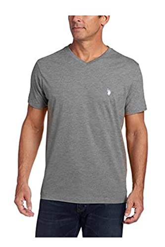 Image of U.S. Polo Assn. Men's Solid V‑Neck T-Shirt