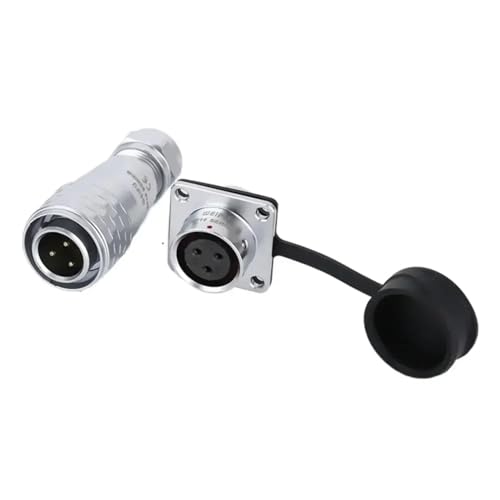 SF16 Waterproof IP67 Power Electrical Adapter Panel Mount PCB Solder 2 3 4 5 7 9 10Pin SF1610/P SF1613/S Connector(3 Pin)