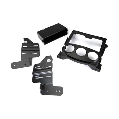 Image of Scosche NN1665B Double DIN or Single DIN with Pocket Radio Install Dash Kit Compatible with Select 2009-19 Non-NAV Nissan 370Z - Aftermarket Car Stereo Installation Kit - See Guide Image for Vehicles