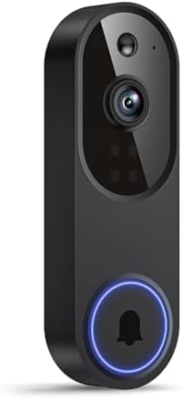 Wireless Video Doorbell Camera, Battery Powered, AI Human and Mot...
