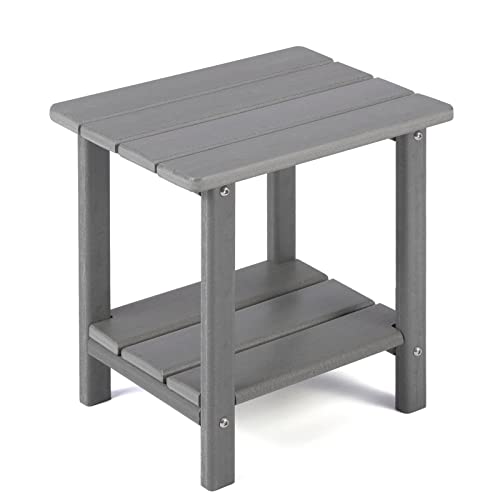 Apolimi Adirondack 2-Tier Outdoor Side Table