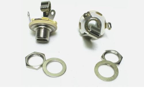 LASE (2) ZXPC 1/4" Mono Phono Female Jacks miniatura 3