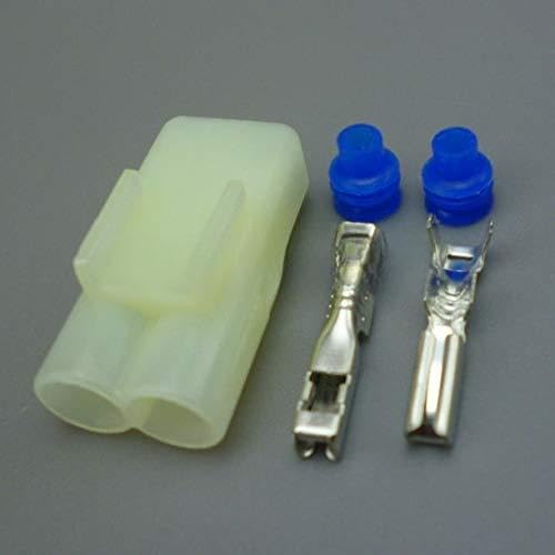 5/30/100sets 2.2mm Female Male 880 Socket Waterproof Female Connector 6180-2451 6187-2801 - (Color Name: 100set Female)