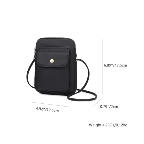 nylon Crossbody Lanyard Mobile Phone Bag Stylish Accessory With Adjustable Strap2