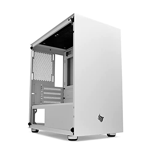Gabinete Gamer Pichau HX300 White Lateral Vidro, PG-HX3-W01