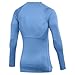 Nike Mens Pro Fitted Long Sleeve Training Tee Valor Blue Large