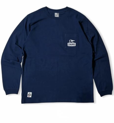 [�`�����X] T�V���c ���� �����Y �u�[�r�[�t�F�C�X�|�P�b�g�u���b�V���h�����O�X���[�uT�V���c CH01-2670 Navy L