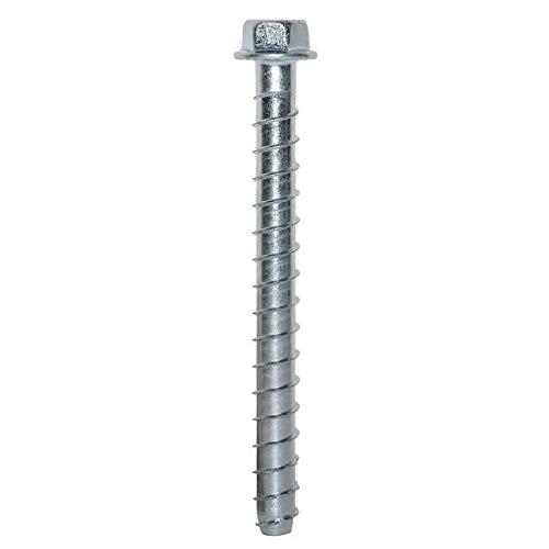 Simpson Strong Tie THD37500H4SS 304 Stainless Steel Titen HD Screw Anchor 3/8 by 5" (Pack of 50)