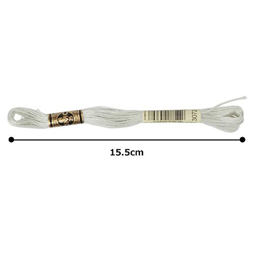 Image of DMC 6-Strand Embroidery Cotton Floss, Very Light Beaver Grey