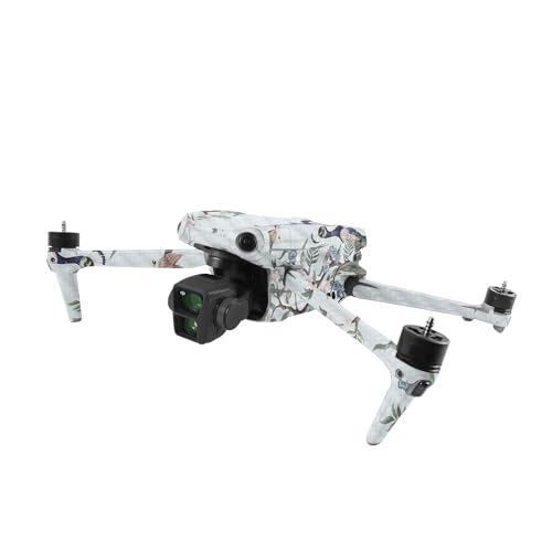 Image of MightySkins Carbon Fiber Skin Compatible with DJI Air 3 - Chinoiserie Fabric | Protective, Durable Textured Carbon Fiber Finish | Easy to Apply