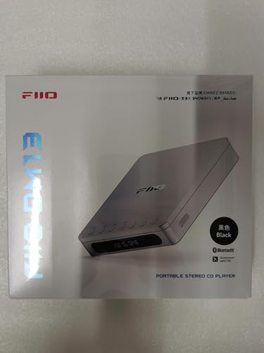 Image of FiiO DM13 Multifunctional Portable Stereo CD Player with Long-Lasting Battery, Supports USB Ripping, Optical /coaxial /3.5mm /4.4mm outputs (Skylight Bluetooth)