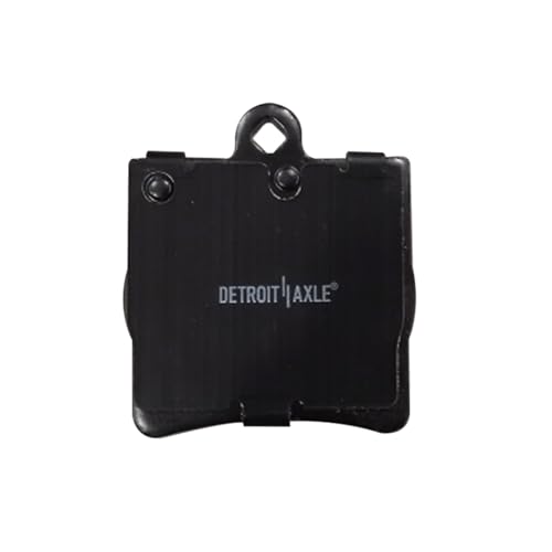 Image of Detroit Axle - Rear Brake Pads for 2004-2008 Chrysler Crossfire, 1999-2005 Mercedes-Benz C230, 2001-2005 C240, 1996-2000 C280, 1996-1997 E300, 1998-2004 SLK230, 2006-2008 SLK280, 2009-2011 SLK300