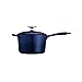 Tramontina Bestow Enameled Cast Iron Sauce Pan with Lid, 2.5-quart, Blue