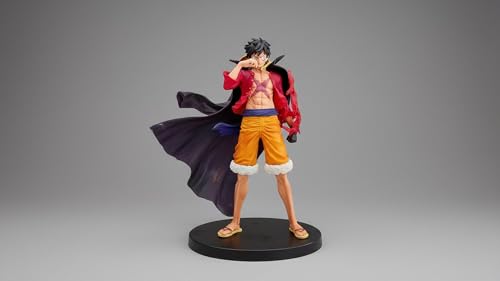 Image of Awestuffs Large Action Figure with Base Limited Edition for Car Dashboard, Decoration, Cake, Office Desk & Study Table Monkey D Fist 1 Piece