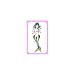 Tinsley Transfers Mermaid Girl Temporary Tattoo