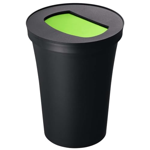 新輝合成 トンボ ゴミ箱 ゲーミングペール プッシュタイプ 7.3リットル グリーン プッシュフタが見やすいカラー 直径23.5×高さ30.5cm C-30 日本製