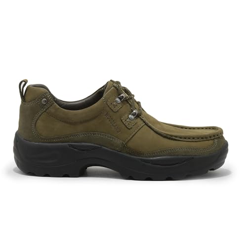 Image of Woodland Men's Leather Sneaker