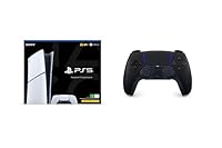 PS5 Digital Console (Slim) + Black DualSense