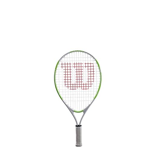 Wilson US Open 19 raquete de tênis recreativo juvenil/juvenil, branco/verde