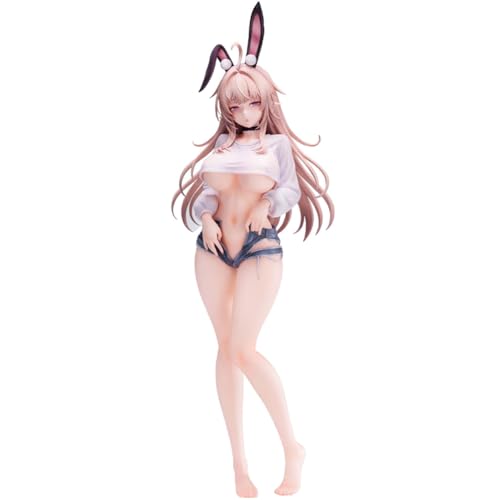 Xinchangda Fairy Maiden from Another World - Figura de anime, ilustración de anime, modelo de dibujo a escala 1/4, figura de conejita original, estatua coleccionable de 45 cm