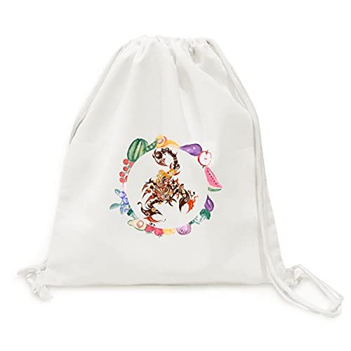 Sac en tissu pliable à sangle scorpion l'art animal pour vos courses