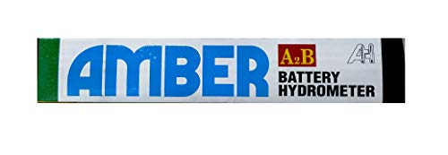 AMBER 12 Volt Inverter Battery Hydrometer Specific Gravity Tester (A2B)