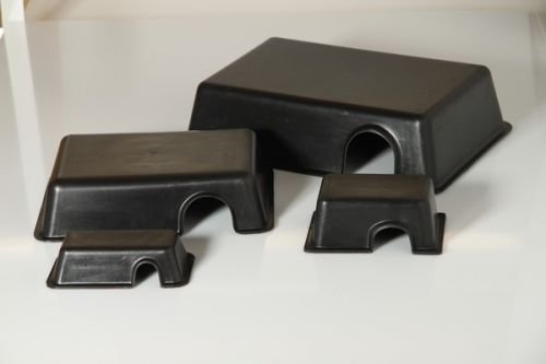 M&S Reptilien Versteckhöhle Größe XL - Einfache Hide Box Für Schlangen & Co.