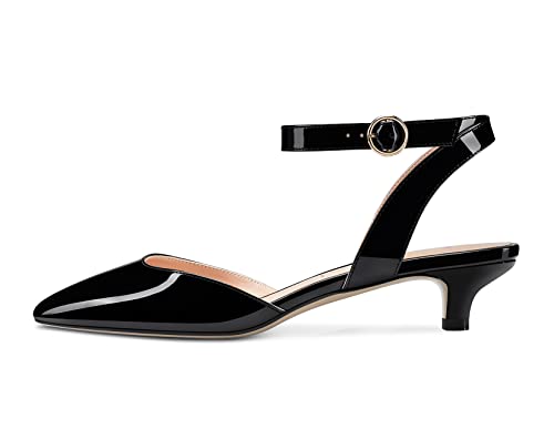 Donna Gattini Basso Tacco Heel Chiusa a Punta