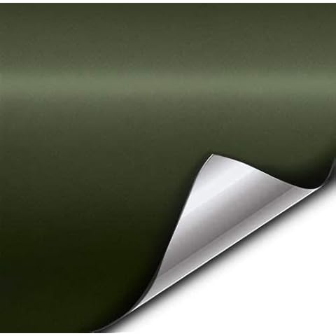 VViViD® Matte Military Army Green Vinyl Wrap Roll with Air Release Technology (1.49ft x 5ft) Cover