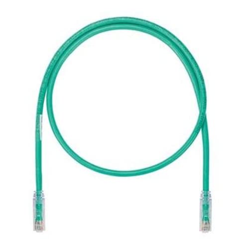 Panduit cable patch CAT6A 5ft verde miniatura 1