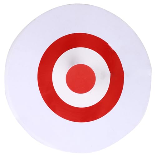ZHENZQ Moving Practice Targets Round Targets Portable Practice Board Professional 25cm Foam Targets